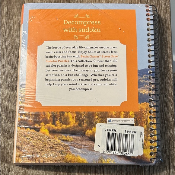 Stress Free Sudoku Puzzles - Blue and Yellow - Picture 2 of 2